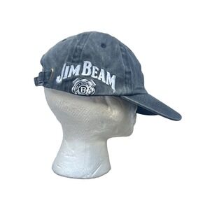 Jim Beam Baseball Cap Gray Hat Adjustable Men Clothing Outerwear Accessory
